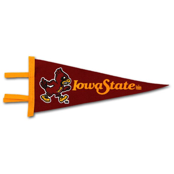 Mini Vintage Walking Cy Cardinal Pennant (7"x15")